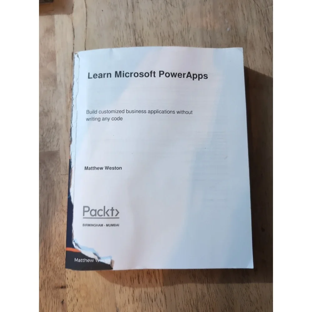 Missing Cover Learn Microsoft PowerApps‎ : Build Customized Business Application